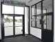 Internal fire door with fire resistant glass (EI60 C5, 1800mm x 2100mm, Two leaf door)