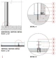 Tecbor® EI-120 2-Sided Fire Independent Wall Lining