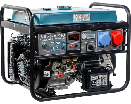petrol generator "Könner & Söhnen" KS 7000E 1/3