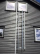 MODUM Evakuācijas kāpnes MELNAS (4140 mm un 3670 mm ) PIEEJAMAS NOLIKTAVĀ