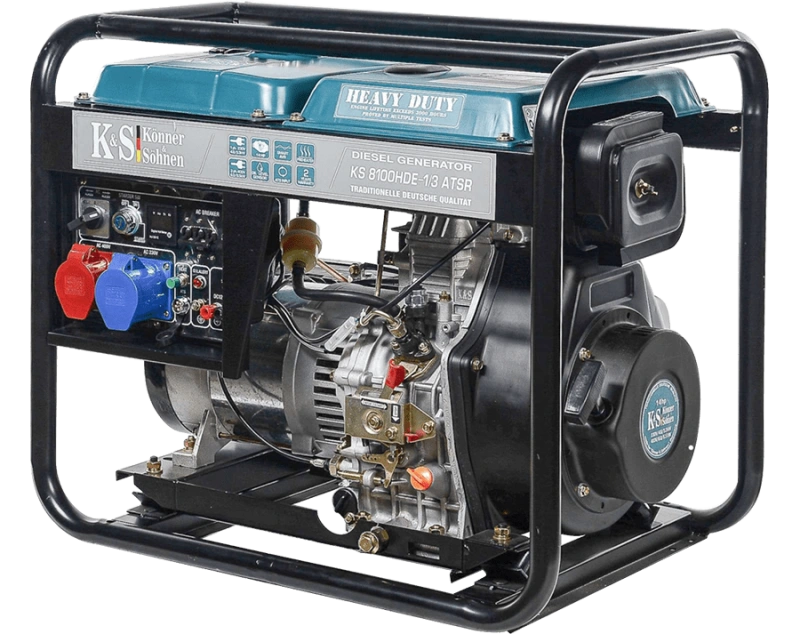 Dīzeļģenerators "Könner & Söhnen" KS 8100HDE-1/3 ATSR (EURO V)