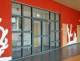 Internal fire door with fire resistant glass (EI60 C5, 1800mm x 2100mm, Two leaf door)