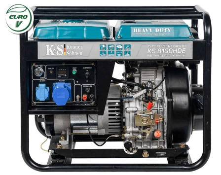 Dīzeļģenerators "Könner & Söhnen" KS 8100HDE (EURO V)
