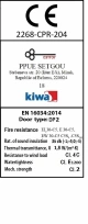 Tehniskās metāla durvis SMART  990x2045 mm reversīvas 