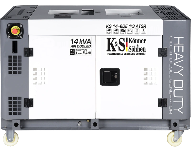 Dīzeļģenerators "Könner & Söhnen" KS 14-2DE 1/3 ATSR