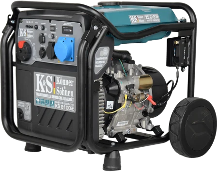 Invertterigeneraattori "Könner & Söhnen" KS 8100iE ATSR