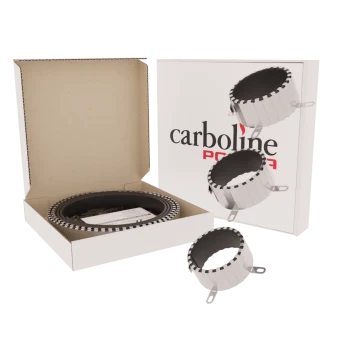 U-kujuline universaalne tuletõkkemansett CarboCollar CC S 100 (torudele DN-ga kuni 110 mm)
