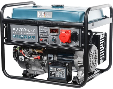 petrol generator "Könner & Söhnen" KS 7000E-3