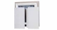 Revīzijas durvis Siniat® Fire-tech El30 (izmērs 300x300 mm, rāmja ārējais izmērs 410x410 mm)