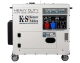 Generador diésel "Könner & Söhnen" KS 8200HDES-1/3 ATSR SILENT