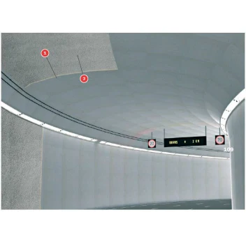 Tecbor® 24 RWS/HCM-120 tunelio pakabinamos lubos