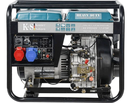 Dīzeļģenerators "Könner & Söhnen" KS 9100HDE-1/3 ATSR (EURO V)