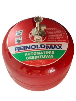 Automatic hanging fire extinguisher, 6 litres