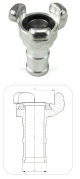 BARCELONA hose coupling D70/88