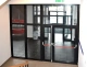 Internal fire door with fire resistant glass (EI60 C5, 1800mm x 2100mm, Two leaf door)