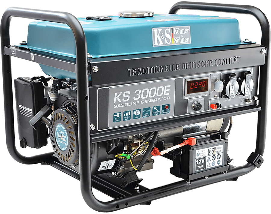 petrol generator "Könner & Söhnen" KS 3000E