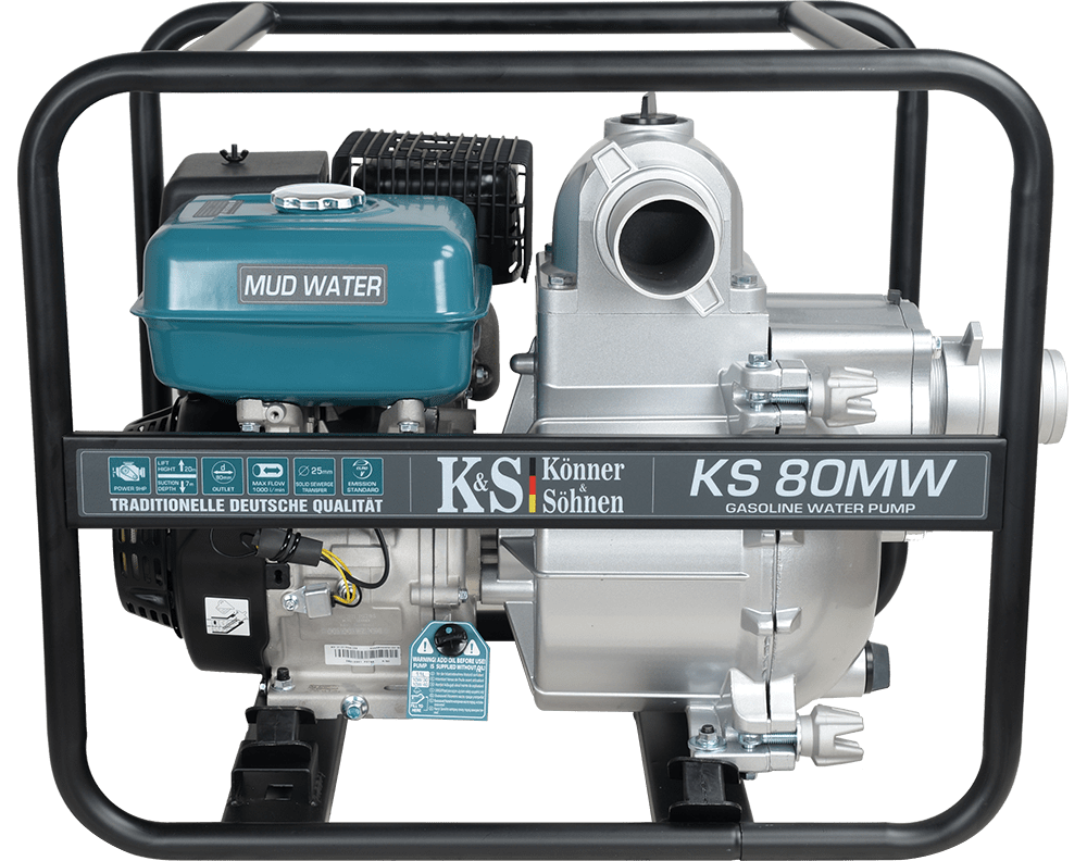 Motora sūknis dubļiem Könner & Söhnen KS 80MW