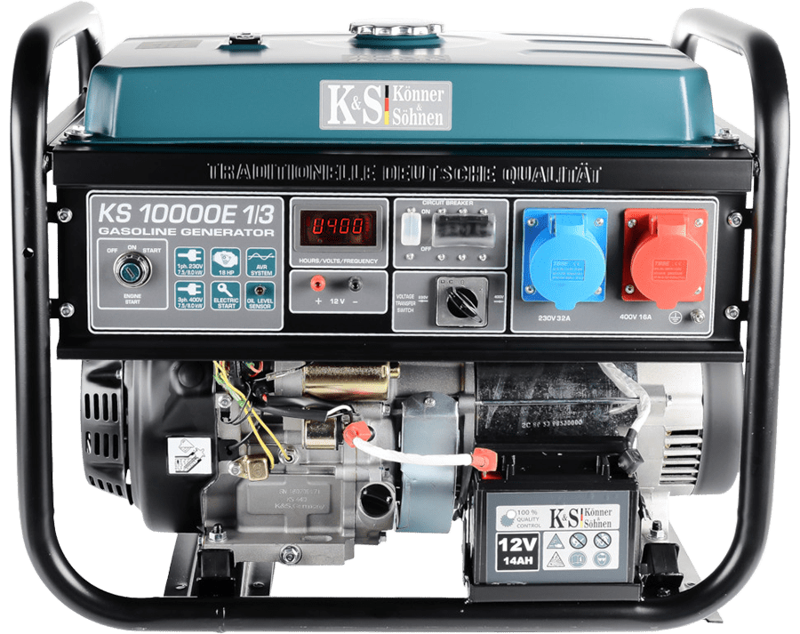 Benzīna ģenerators "Könner & Söhnen" KS 10000E 1/3
