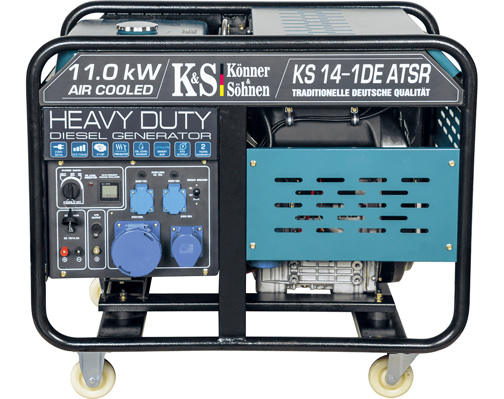 Diiselgeneraator "Könner & Söhnen" KS 14-1DE ATSR