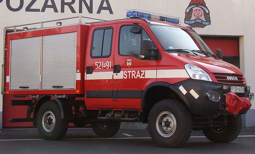 Fire-rescue vehicle (Iveco Daily 4 × 4)